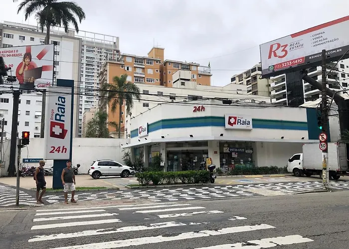 Hospede-Se A 3 Min Da Praia Do Gonzaga, Santos
